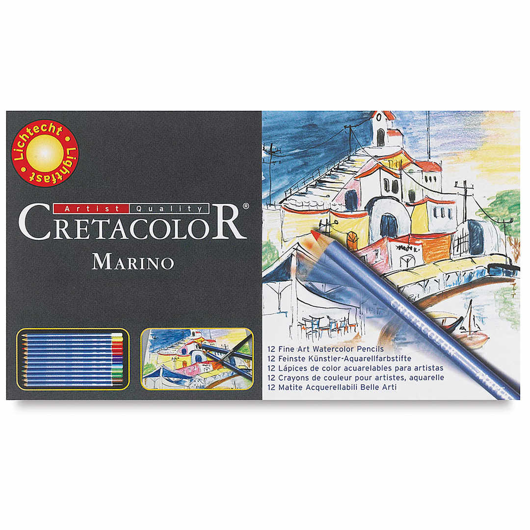 Open in modal - Watercolor Pencils, Set of 12 Colors