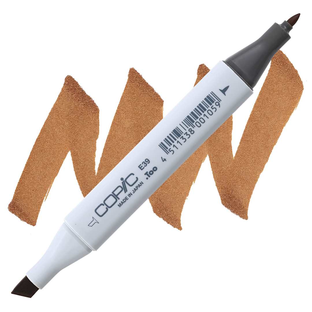 Open in modal - Copic Classic Marker - Leather E39 marker and swatch