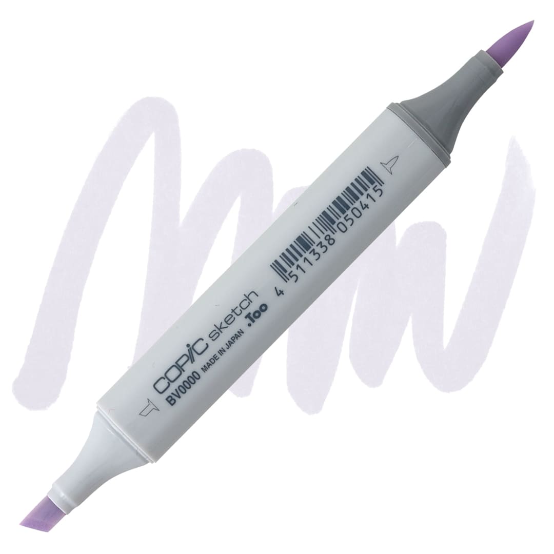Open in modal - Copic Sketch Marker - Pale Thistle BV0000 marker and swatch