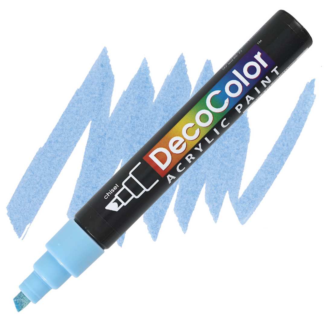 Open in modal - Decocolor Acrylic Paint Marker - Aquamarine marker and swatch