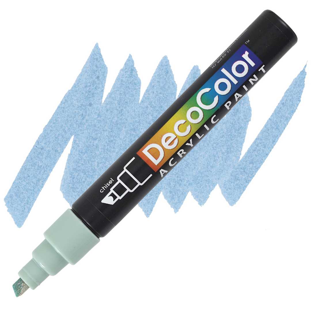 Open in modal - Decocolor Acrylic Paint Marker - Celadon marker and swatch