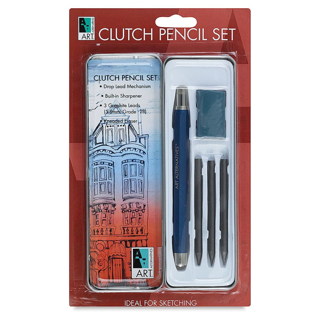 Open in modal - Art Alternatives Clutch Pencil Art Tin Set