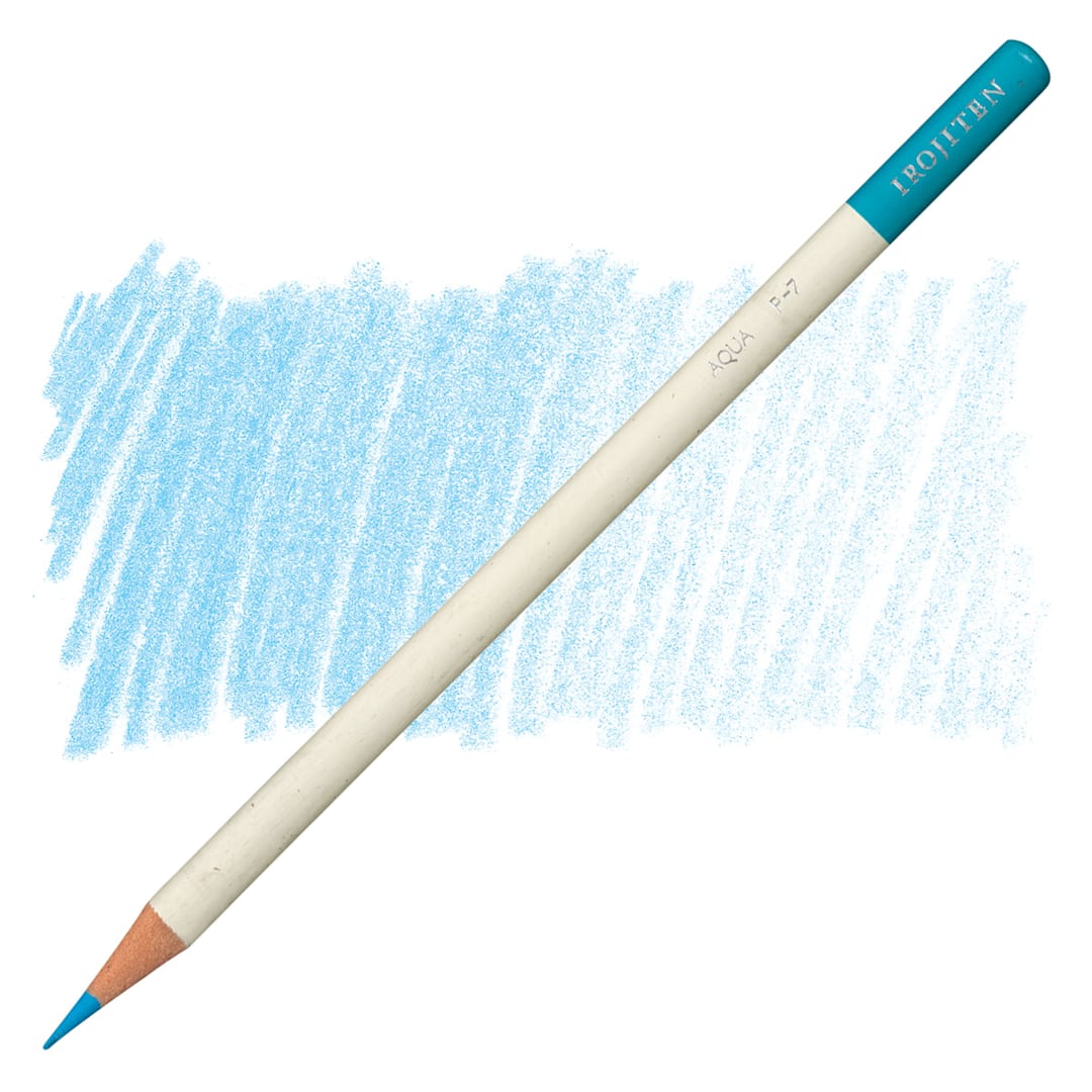 Open in modal - Irojiten Color Pencil - Aqua pencil and swatch