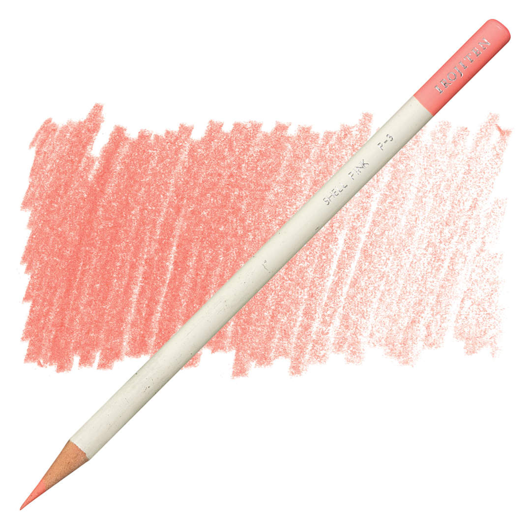 Open in modal - Irojiten Color Pencil - Shell Pink pencil and swatch