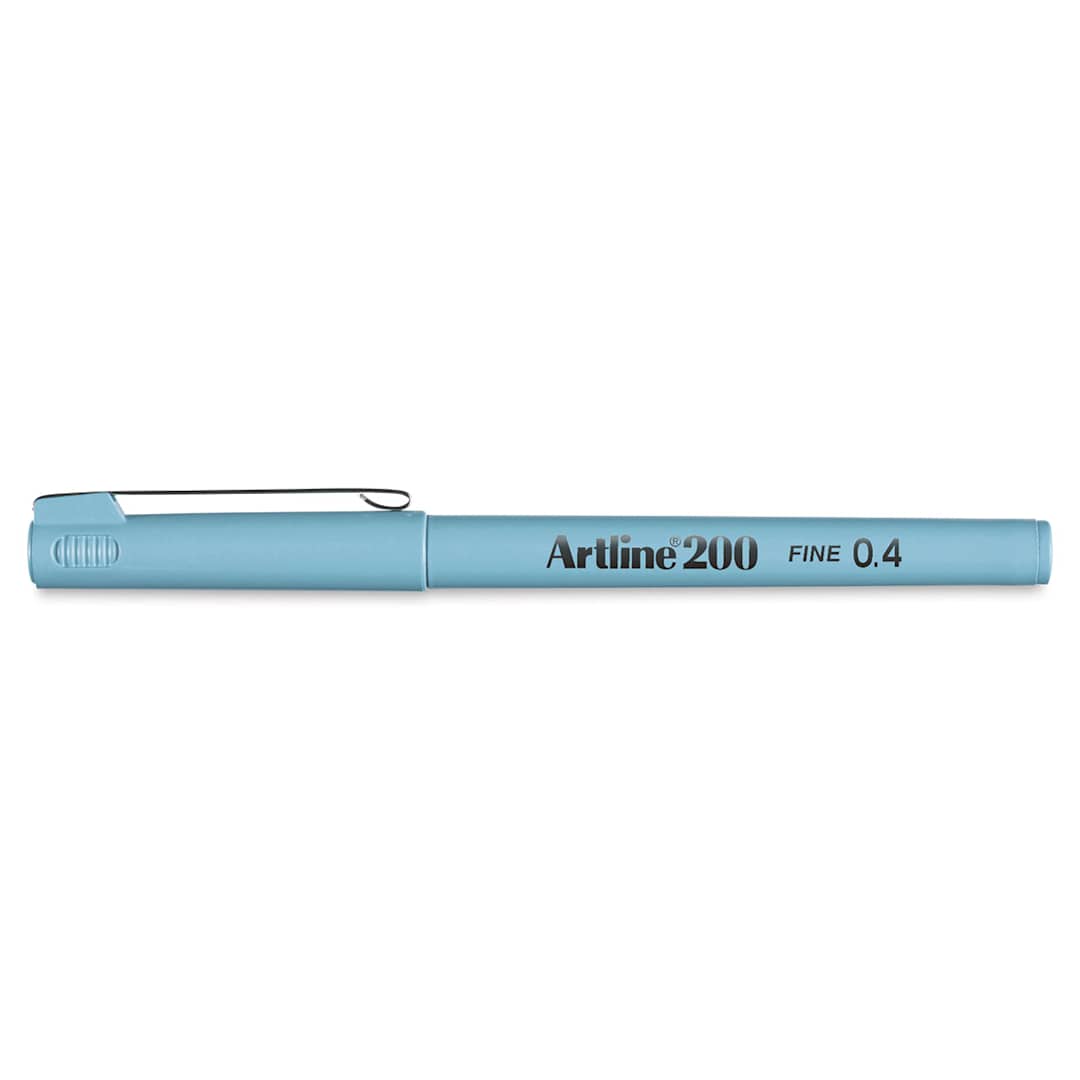 Open in modal - Artline 200 Writing Pen - 0.4 mm Tip, Light Blue