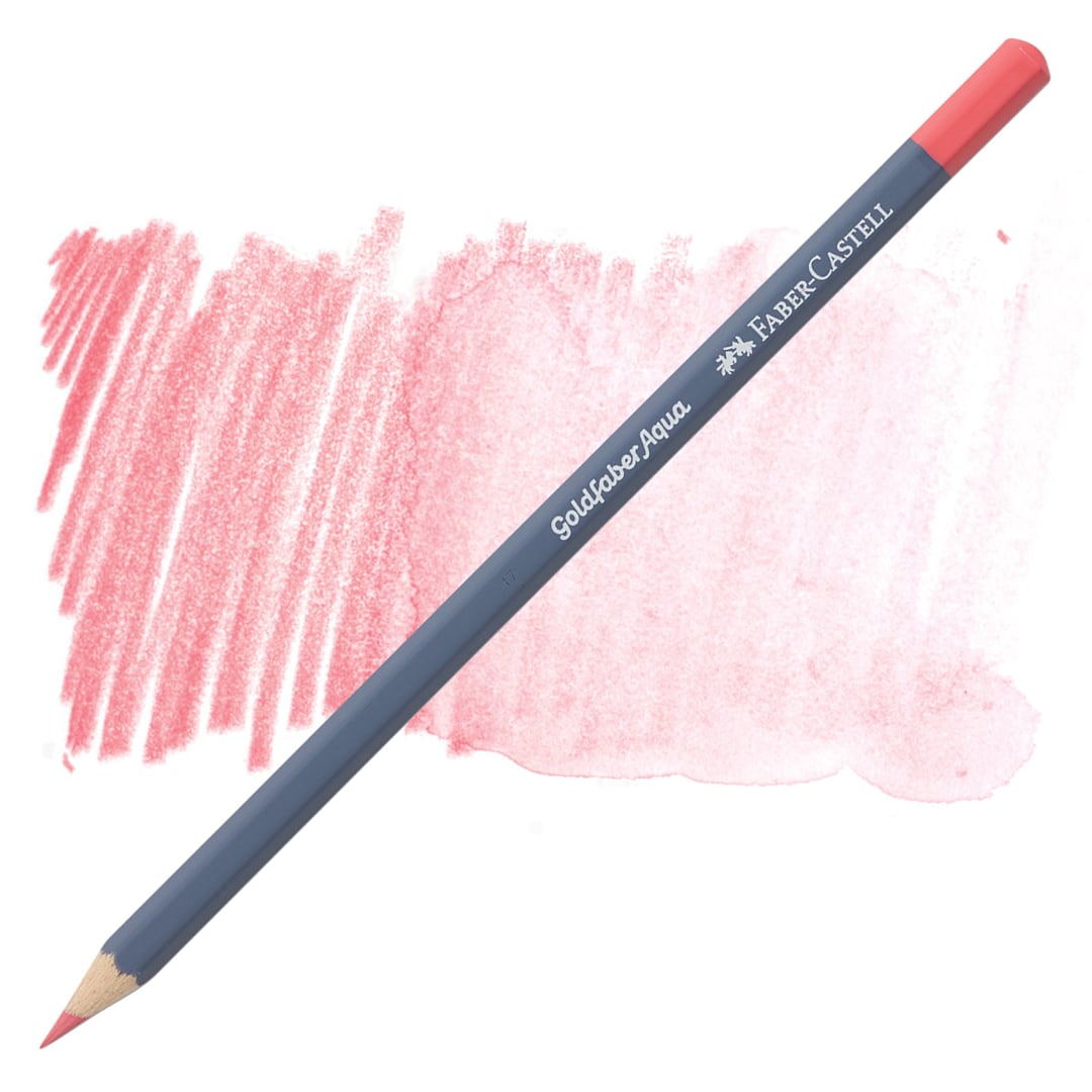 Open in modal - Faber Castell Goldfaber Aqua Watercolor Pencil - Dark Flesh 130 pencil and swatch