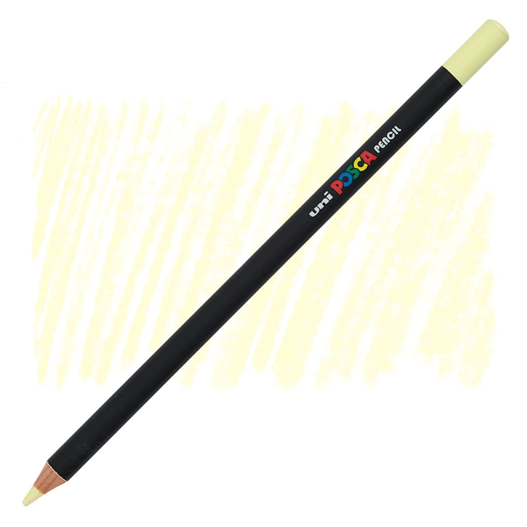 Open in modal - Posca Colored Pencil - Ivory pencil and swatch