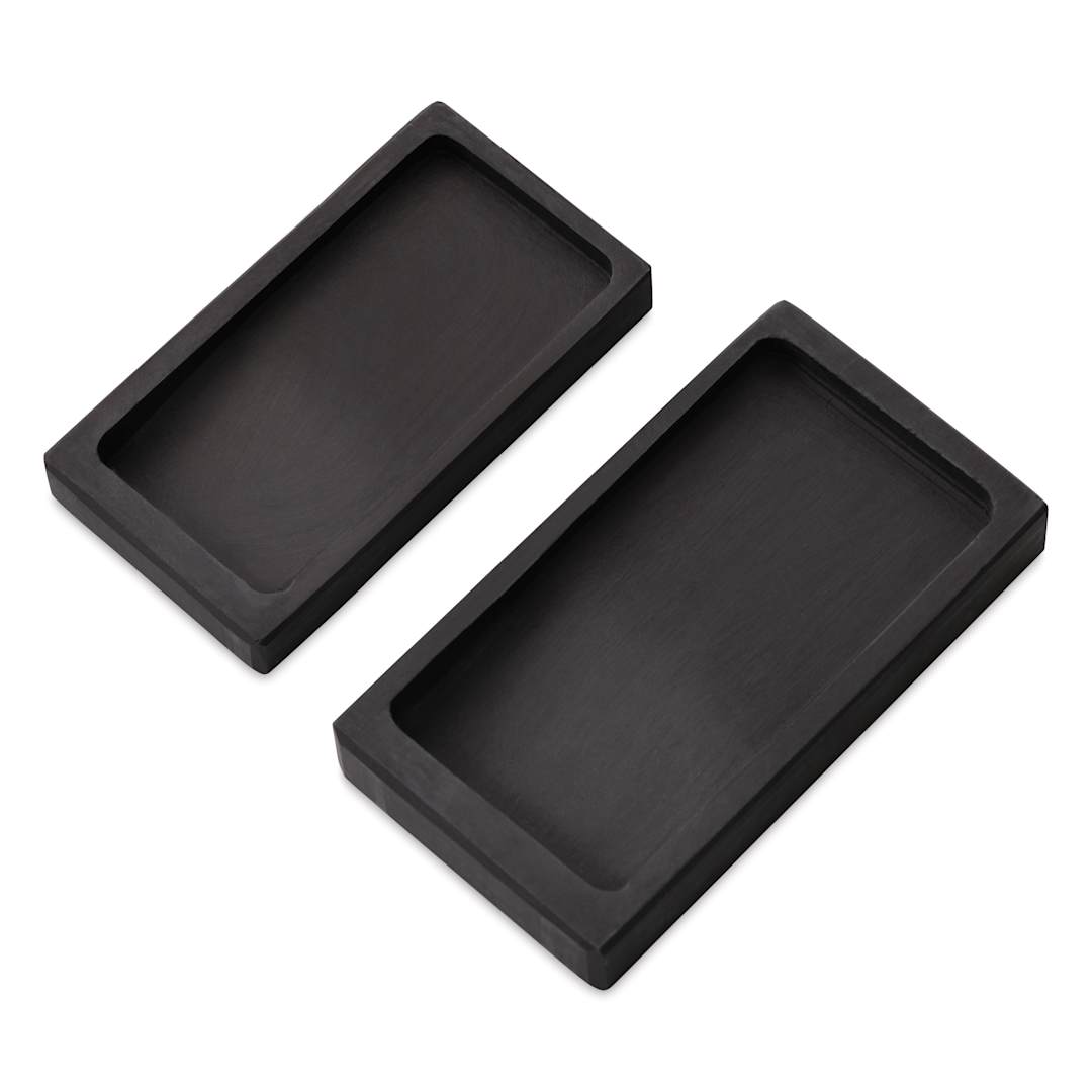 Open in modal - Yasutomo Suzuri Grinding Stone, laid flat