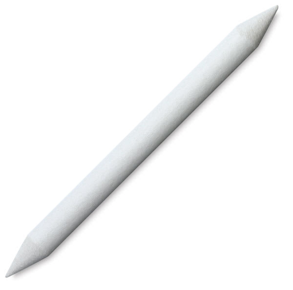 Open in modal - Caran d'Ache Blending  - Angled view of blending stump showing both sharpened ends