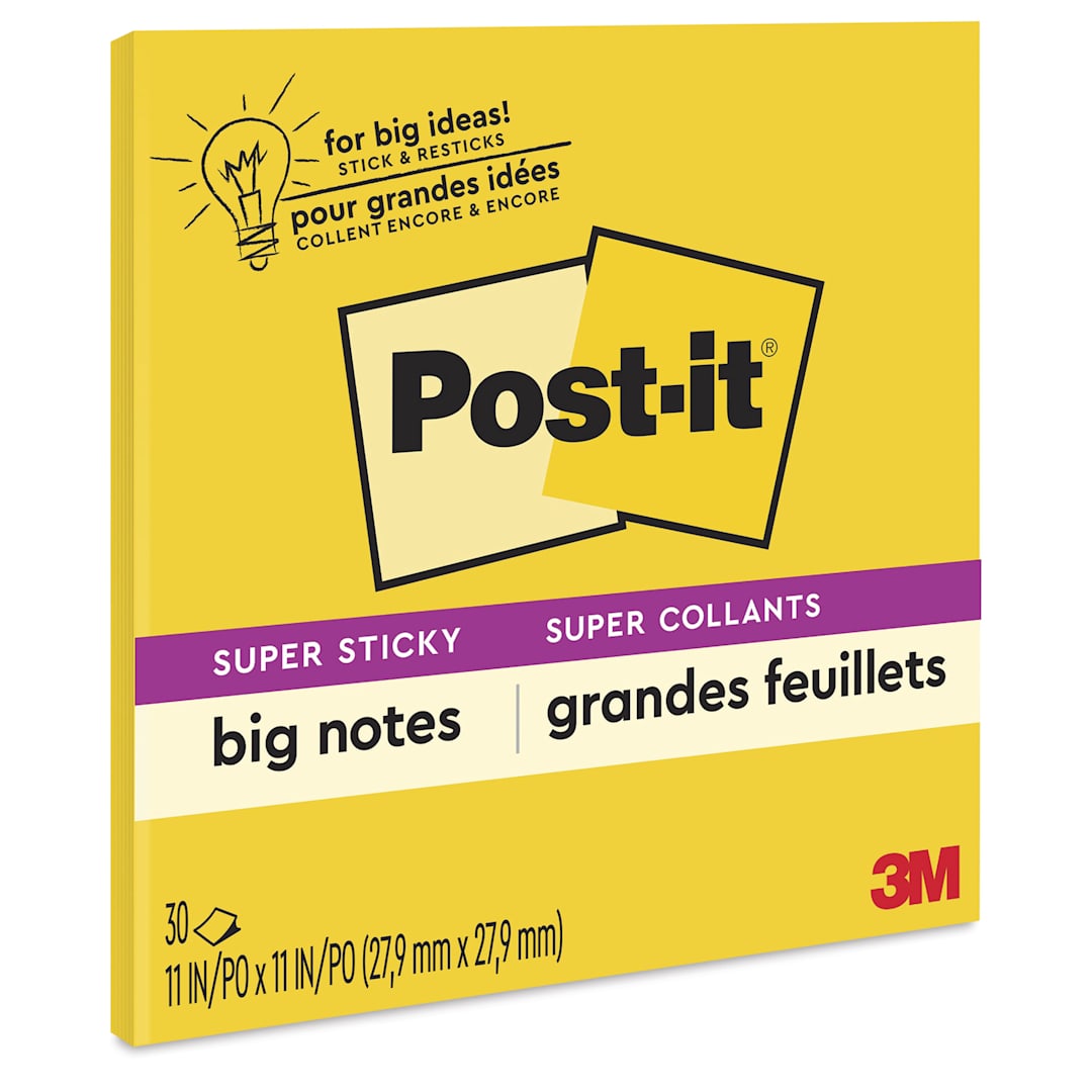 Open in modal - Post-it Super Sticky Big Notes