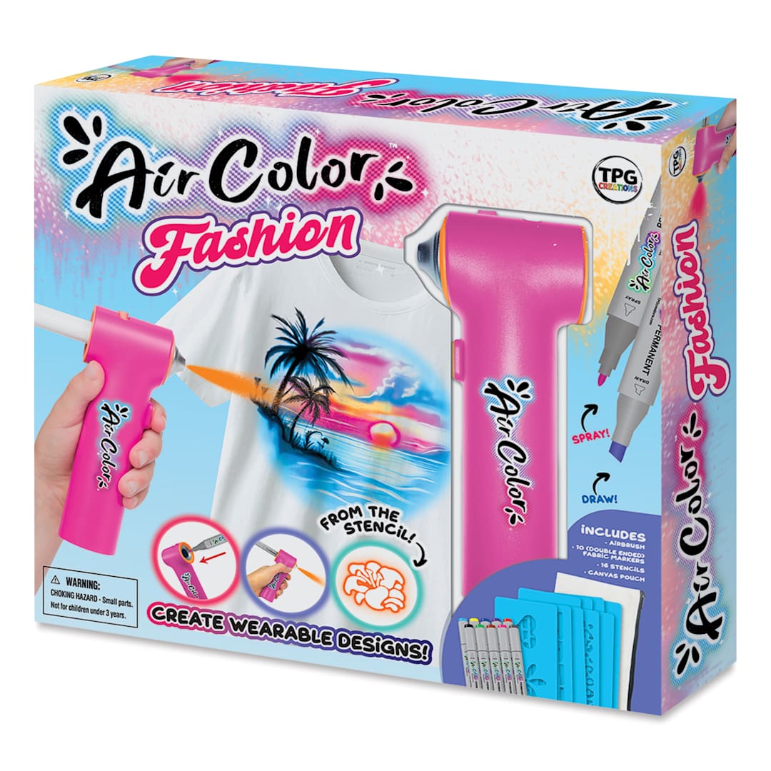 Open in modal - TPG Creations AirColor Fashion Airbrush Kit - front of packaging