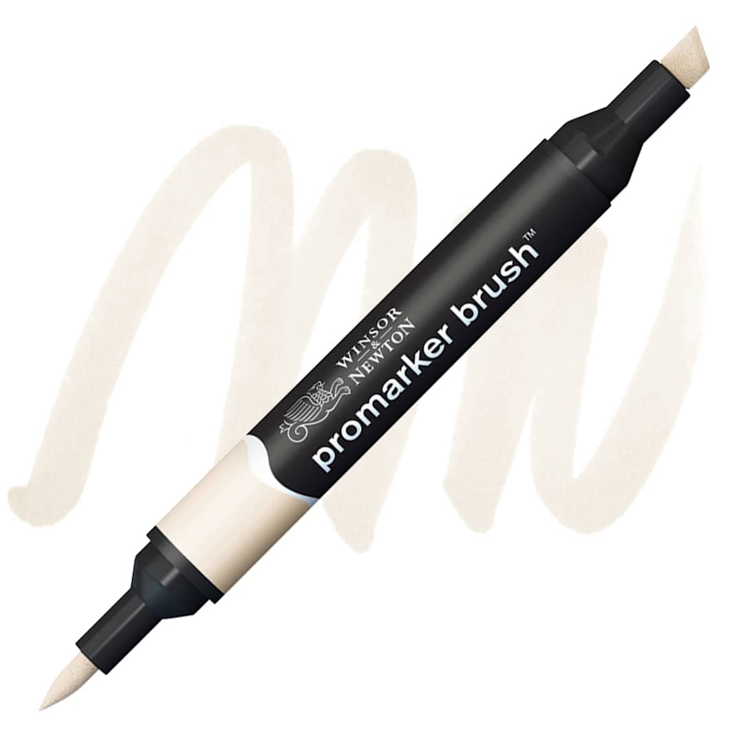 Open in modal - Winsor & Newton Promarker Brush Marker - Satin marker and swatch
