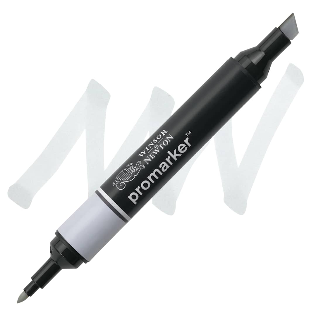 Open in modal - Winsor & Newton Promarker - Ice Grey 0, marker with swatch