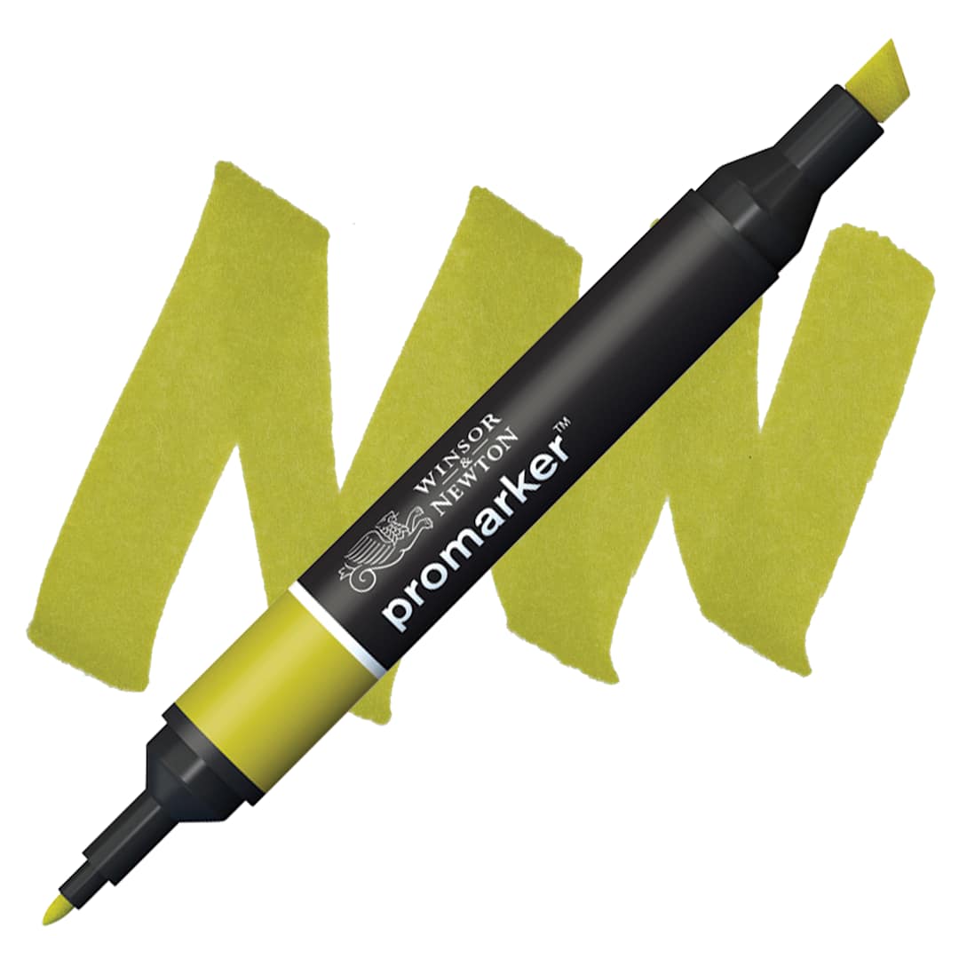 Open in modal - Winsor & Newton Promarker - Moss marker and swatch