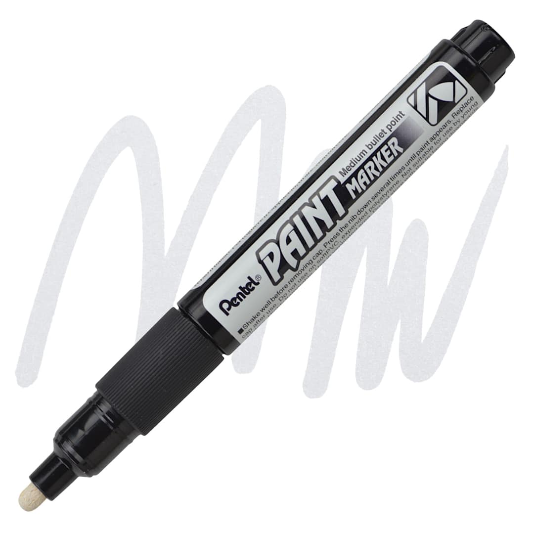Open in modal - Pentel Paint Marker - White marker and swatch