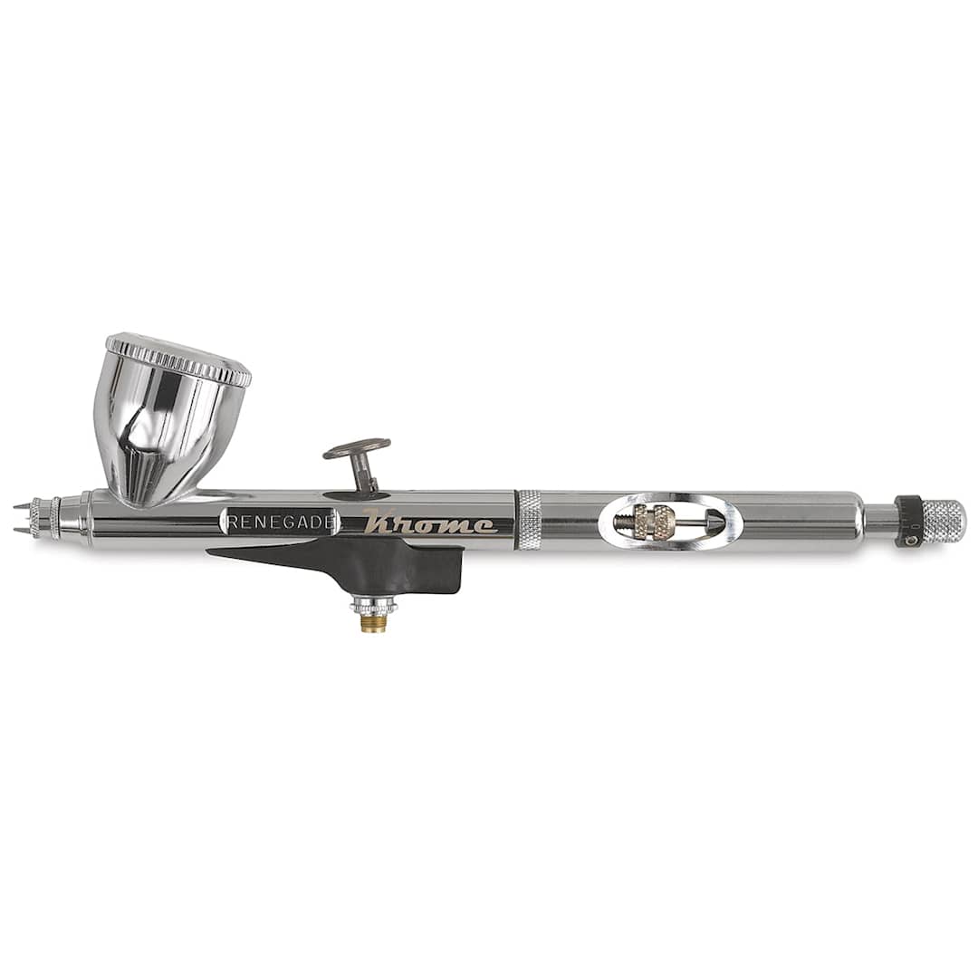 Open in modal - Krome RK-1 "2-in-1" Detail Airbrush - Side view of Airbrush alone