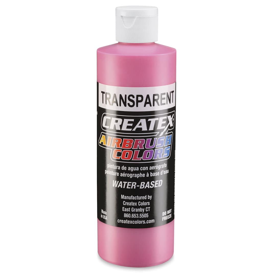 Open in modal - Createx Airbrush Color - 8 oz, Transparent Flamingo Pink