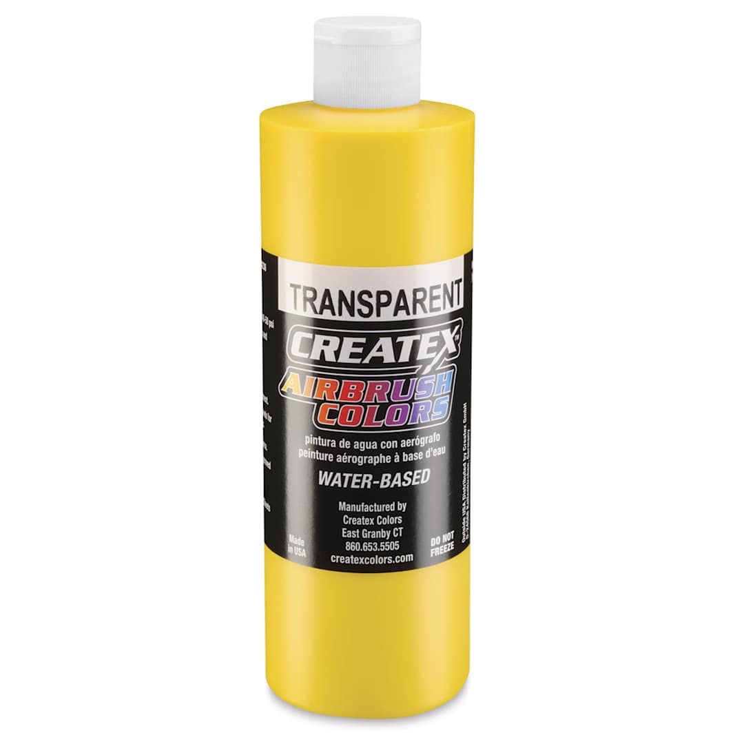 Open in modal - Createx Airbrush Color - 16 oz, Transparent Brite Yellow