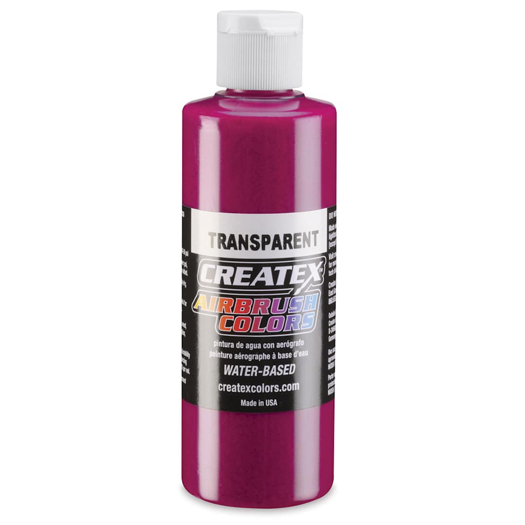 Open in modal - Createx Airbrush Color - 4 oz, Transparent Fuchsia