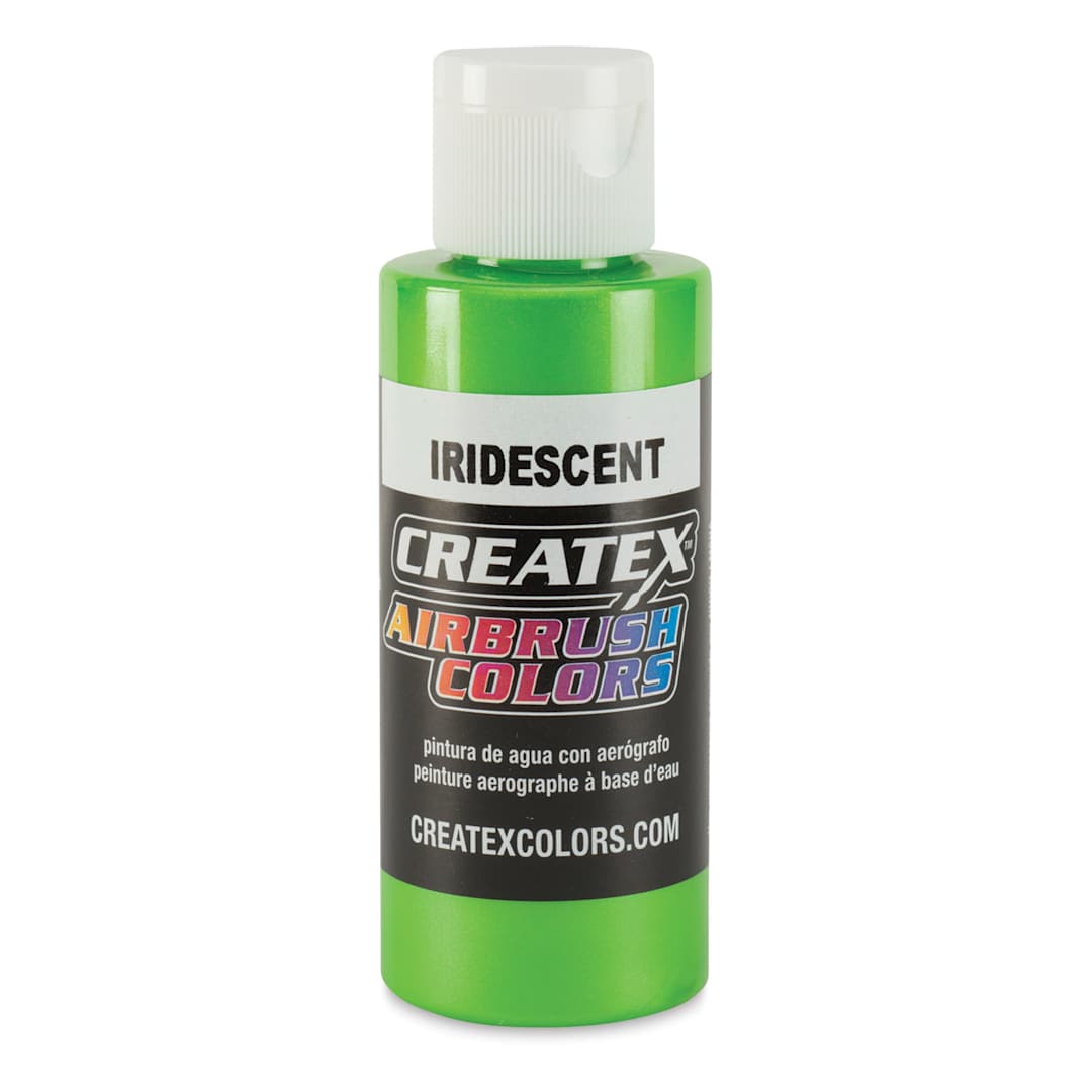 Open in modal - Createx Airbrush Color - 2 oz, Iridescent Green