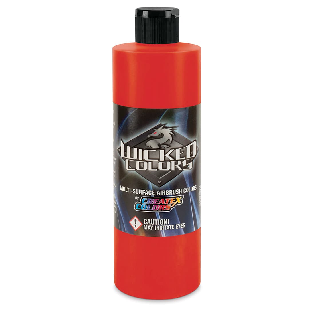 Open in modal - Createx Wicked Colors Airbrush Color - 16 oz, Fluorescent Red