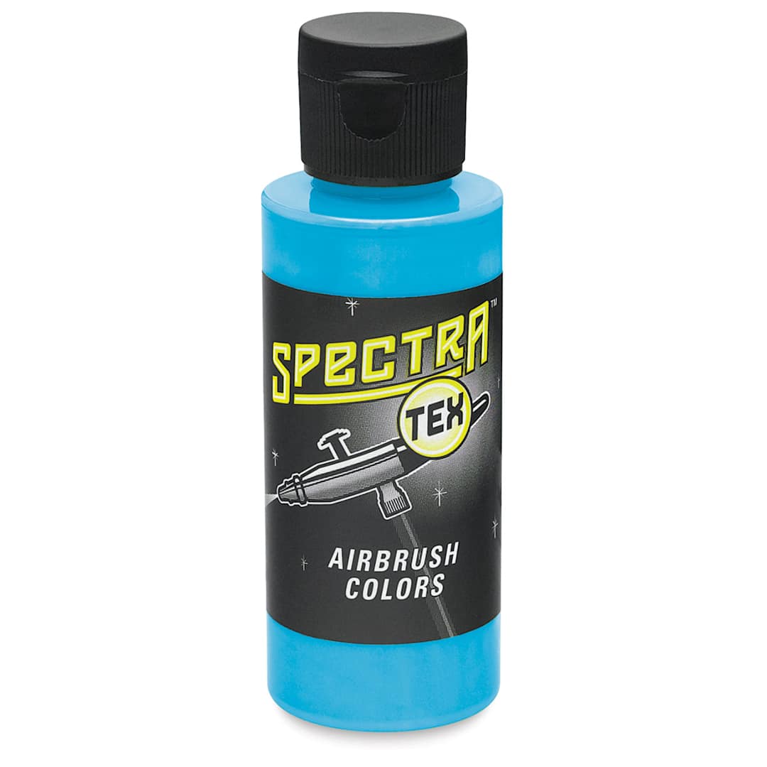 Open in modal - Badger Spectra Tex Airbrush Color - 2 oz, Neon Blue