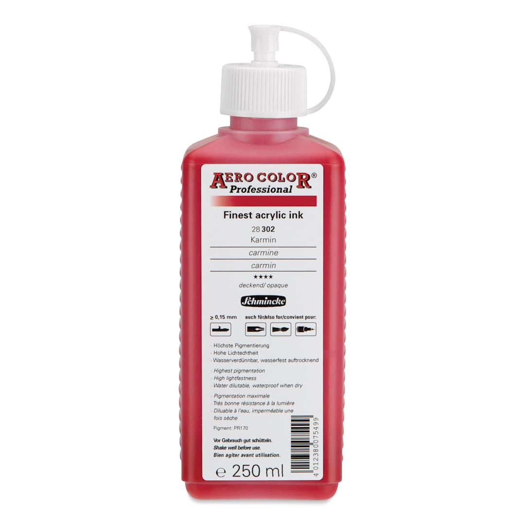 Open in modal - Schmincke Aero Color Professional Airbrush Color - 250 ml, Carmine