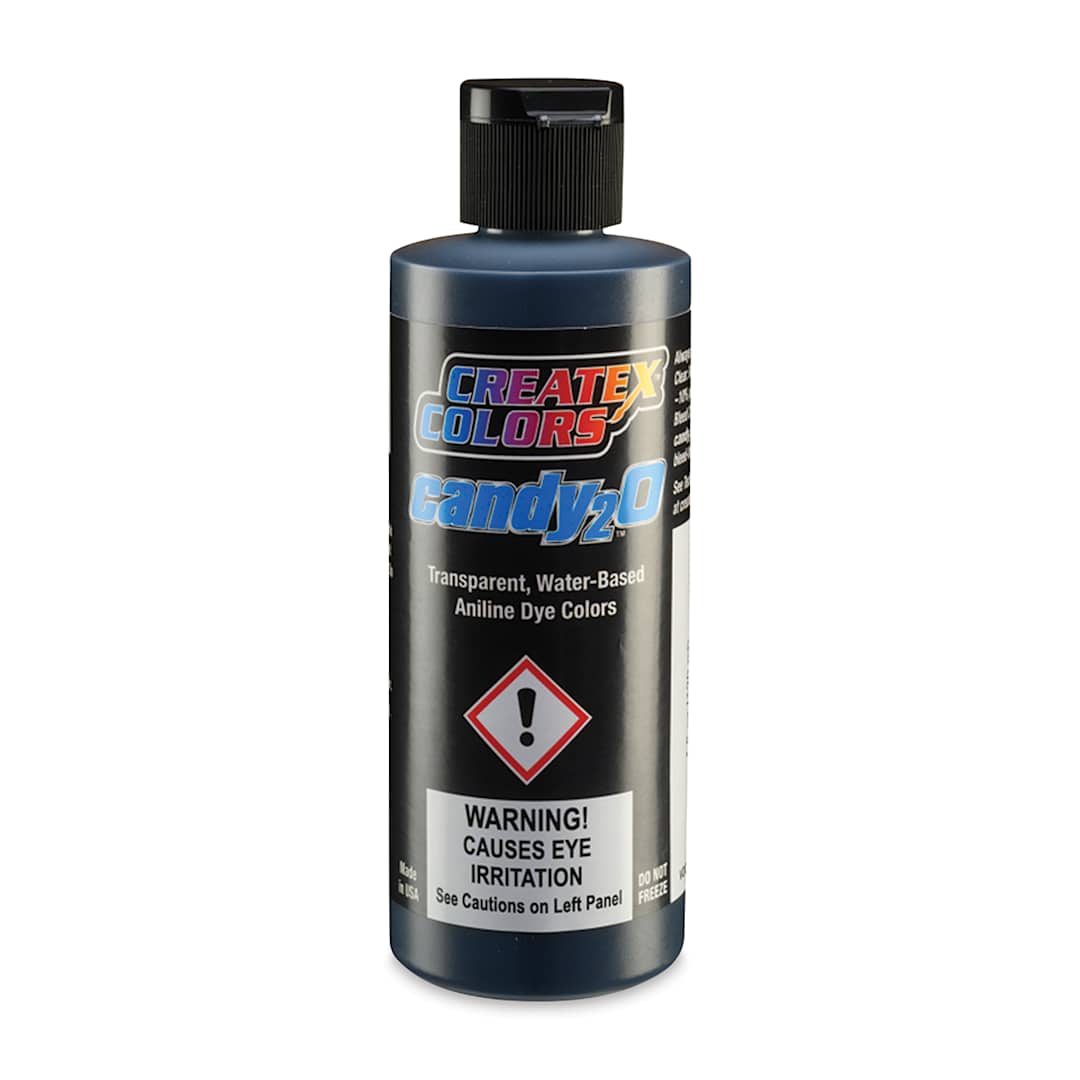 Open in modal - Createx Candy2O Auto Air Color - Midnight Blue, 4 oz - front