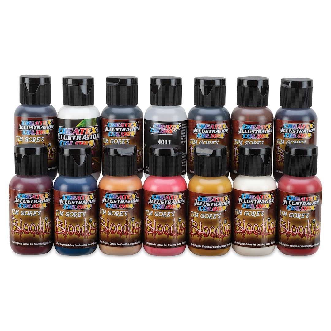 Open in modal - Createx Illustration Colors - Bloodline Master Set, 1 oz