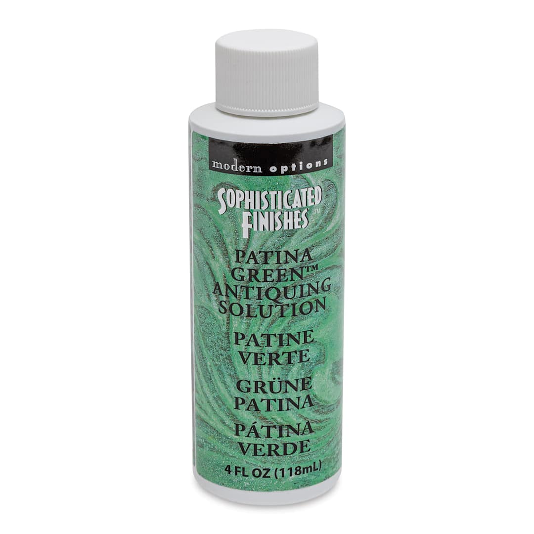 Open in modal - Patina Finish - 4 oz, Patina Green - front