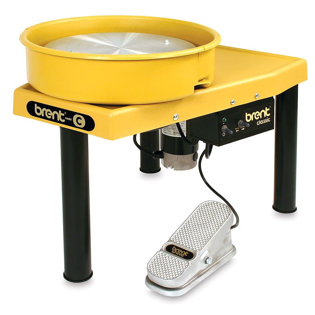 Open in modal - Brent Model C Power Wheel, Yellow