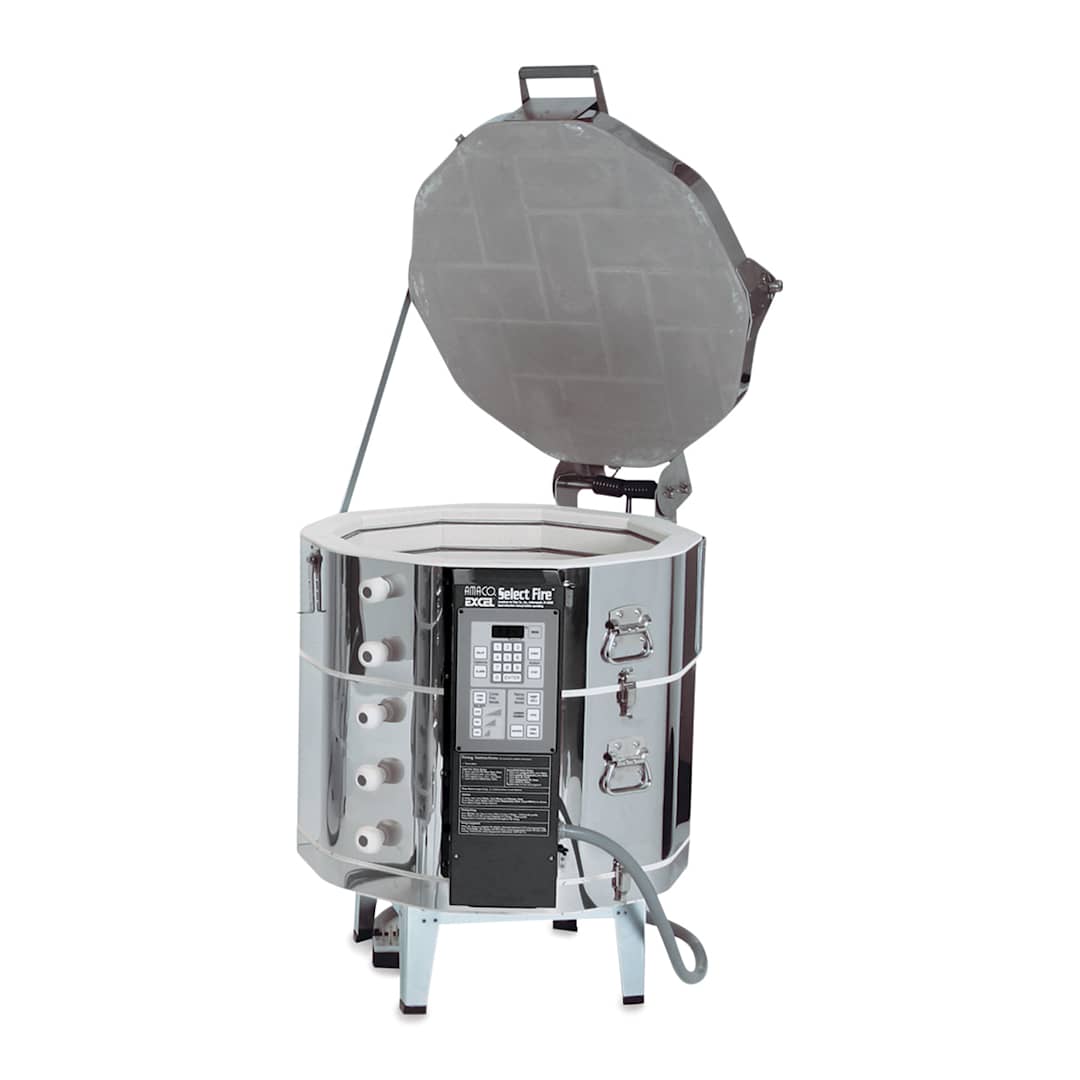 Open in modal - Excel 22" Deep Single Phase Kiln with EZ Lift - EX-353SF, 240V, 1P, 36"H x 35"W x 28 1/2"D