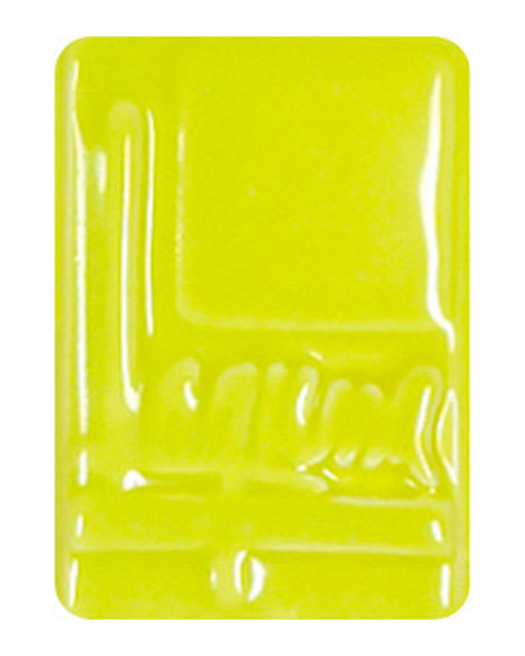 Open in modal - Laguna Lead-Free Gloss Glazes - Tile showing Spring Green Glaze