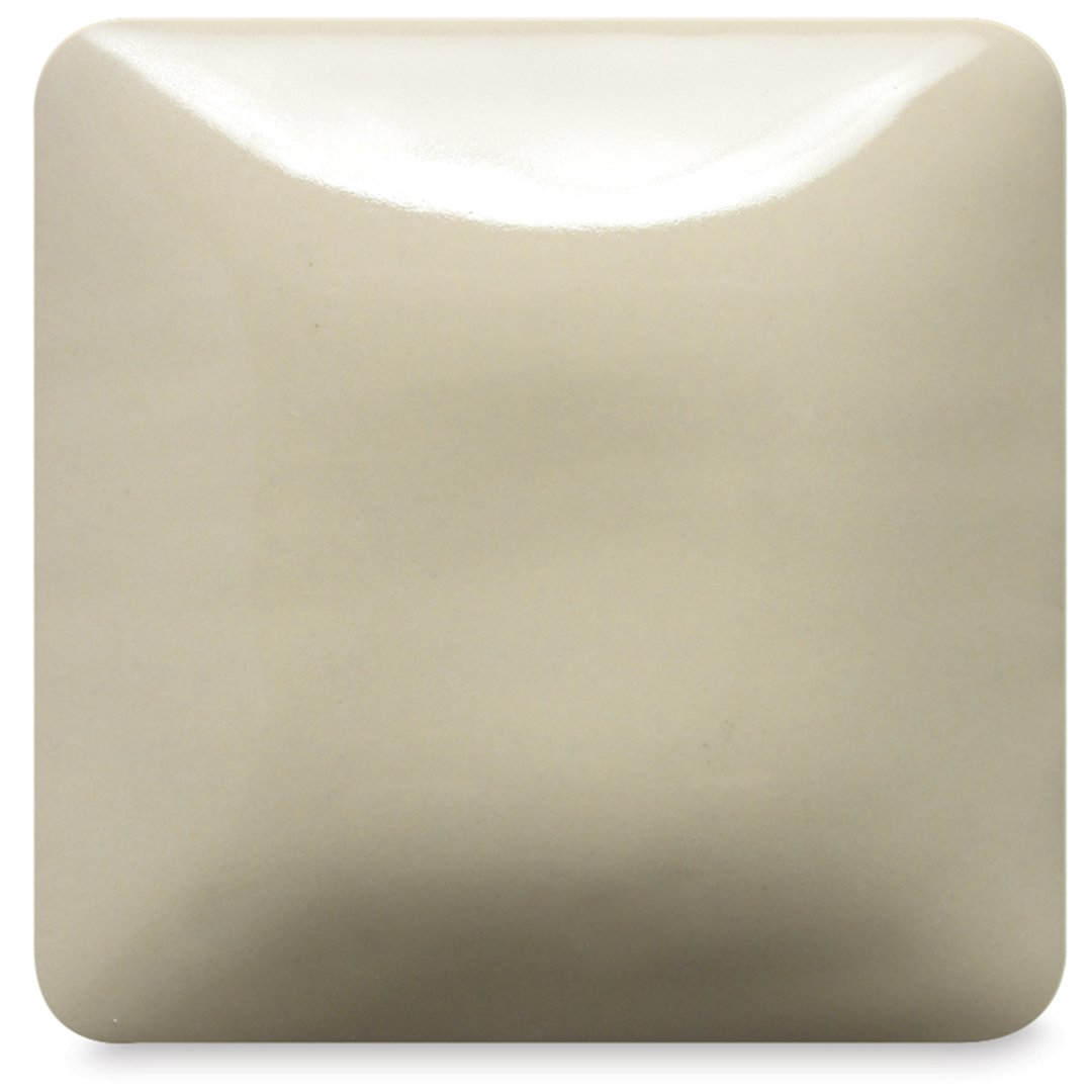 Open in modal - Mayco Stroke & Coat Wonderglaze - Vanilla Dip, fired at cone 06 oxidation