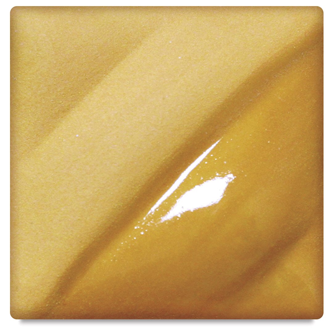 Open in modal - Amaco Lead-Free Velvet Underglaze - Deep Yellow, 2 oz