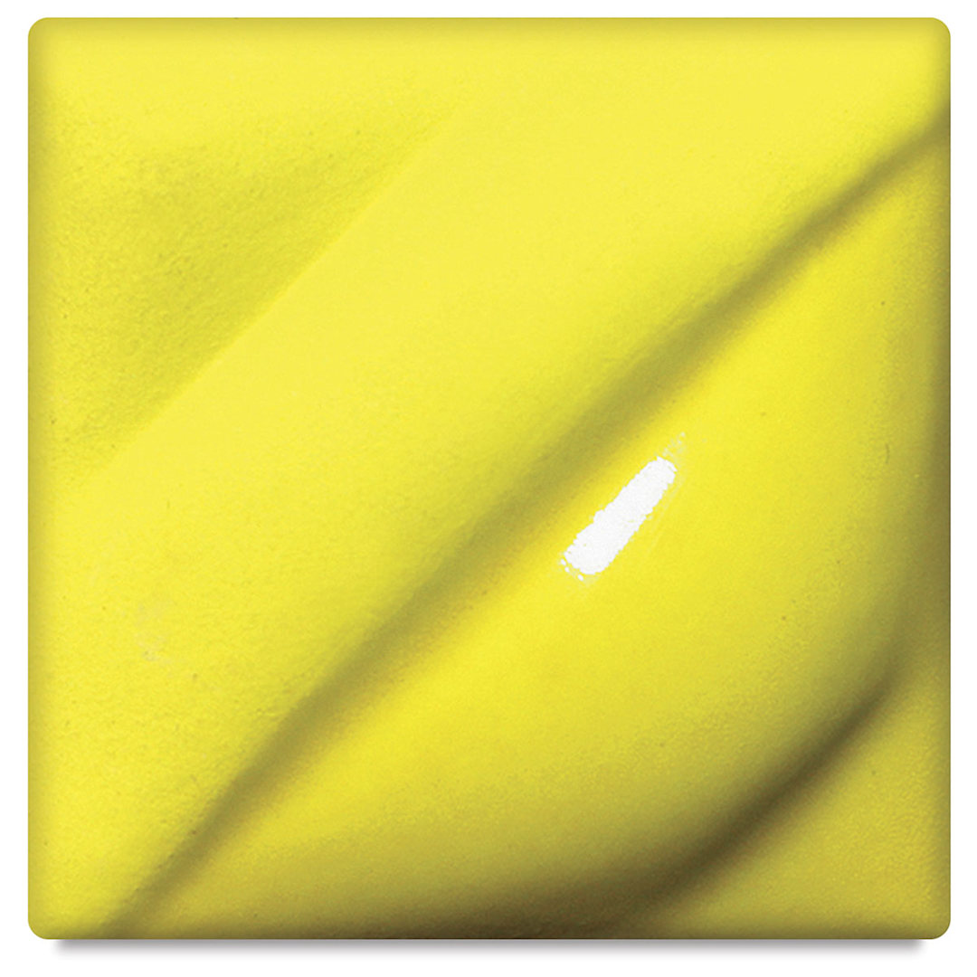 Open in modal - Amaco Lead-Free Velvet Underglaze - Intense Yellow, 2 oz