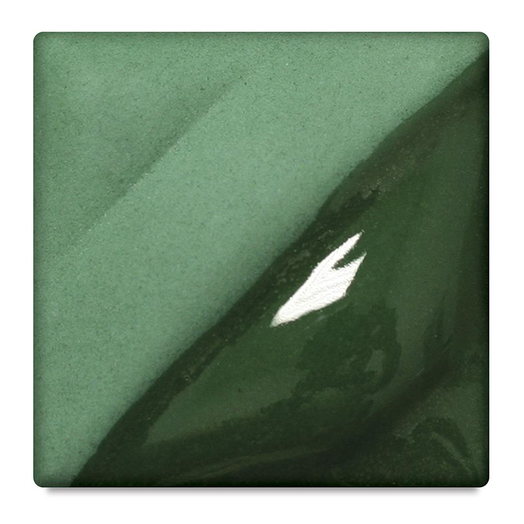 Open in modal - Amaco Lead-Free Velvet Underglaze - Hunter Green, 16 oz