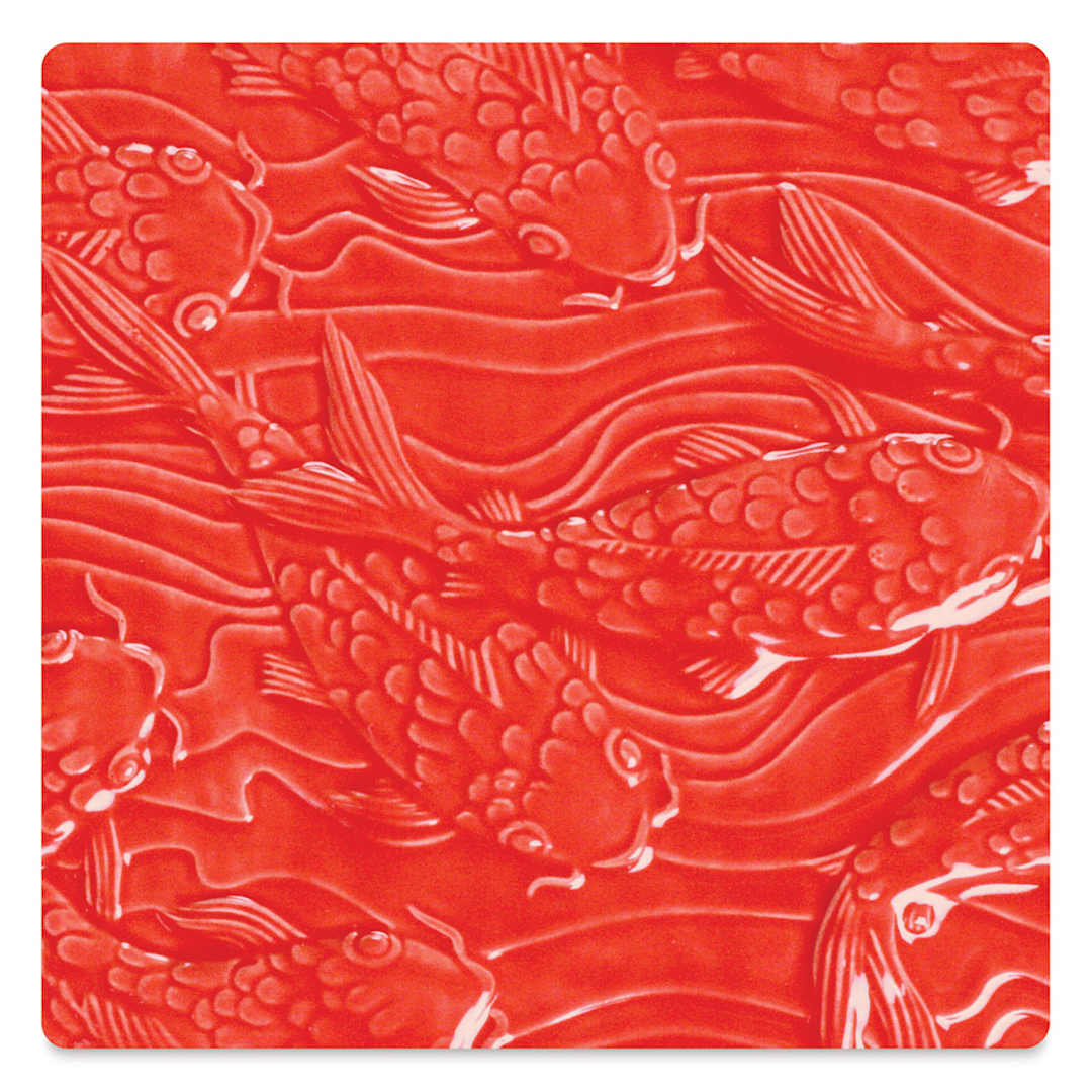 Open in modal - Amaco Liquid Gloss Glaze - Pint, Hot Red, Translucent
