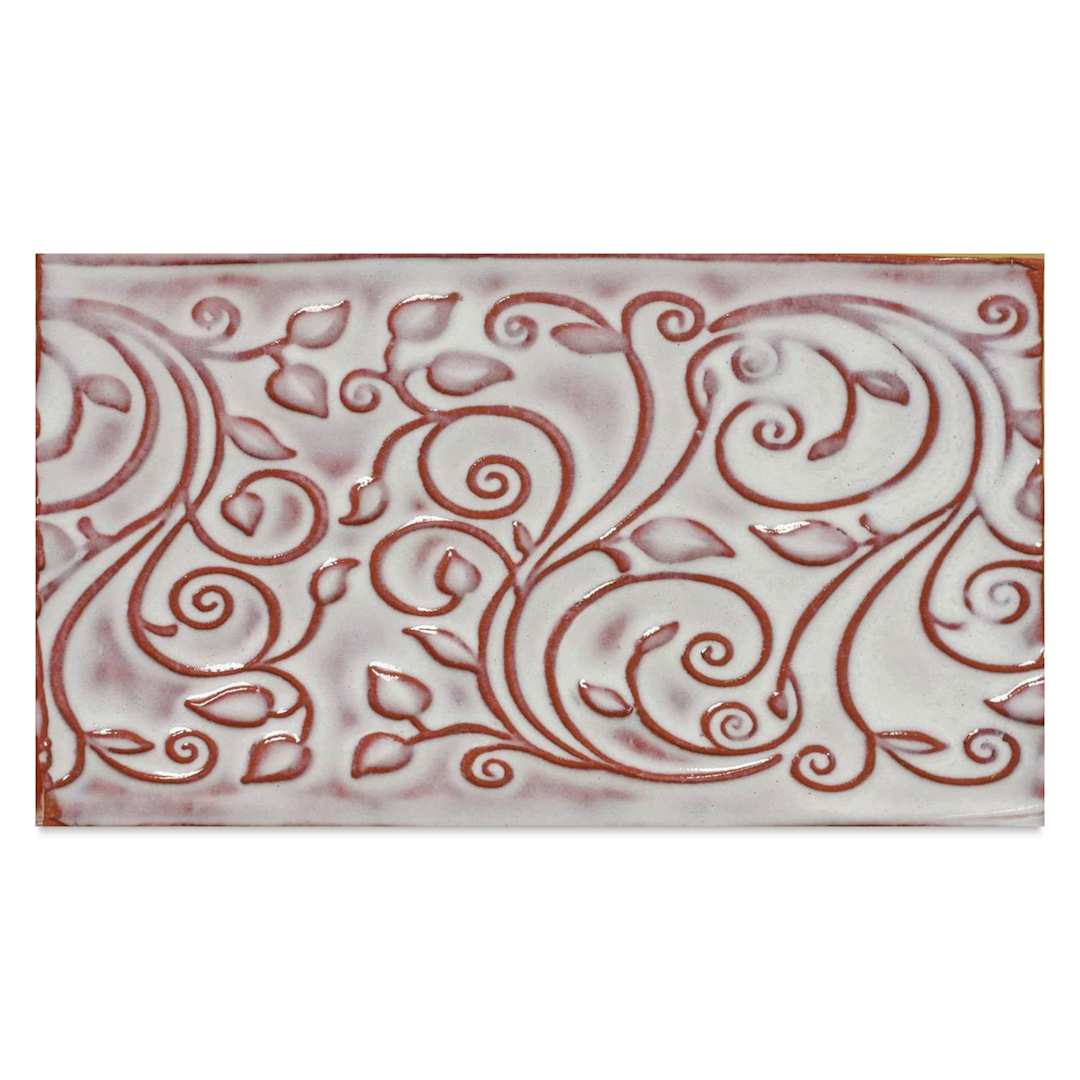 Open in modal - Amaco Opalescent Glaze - Transparent Pearl - swatch