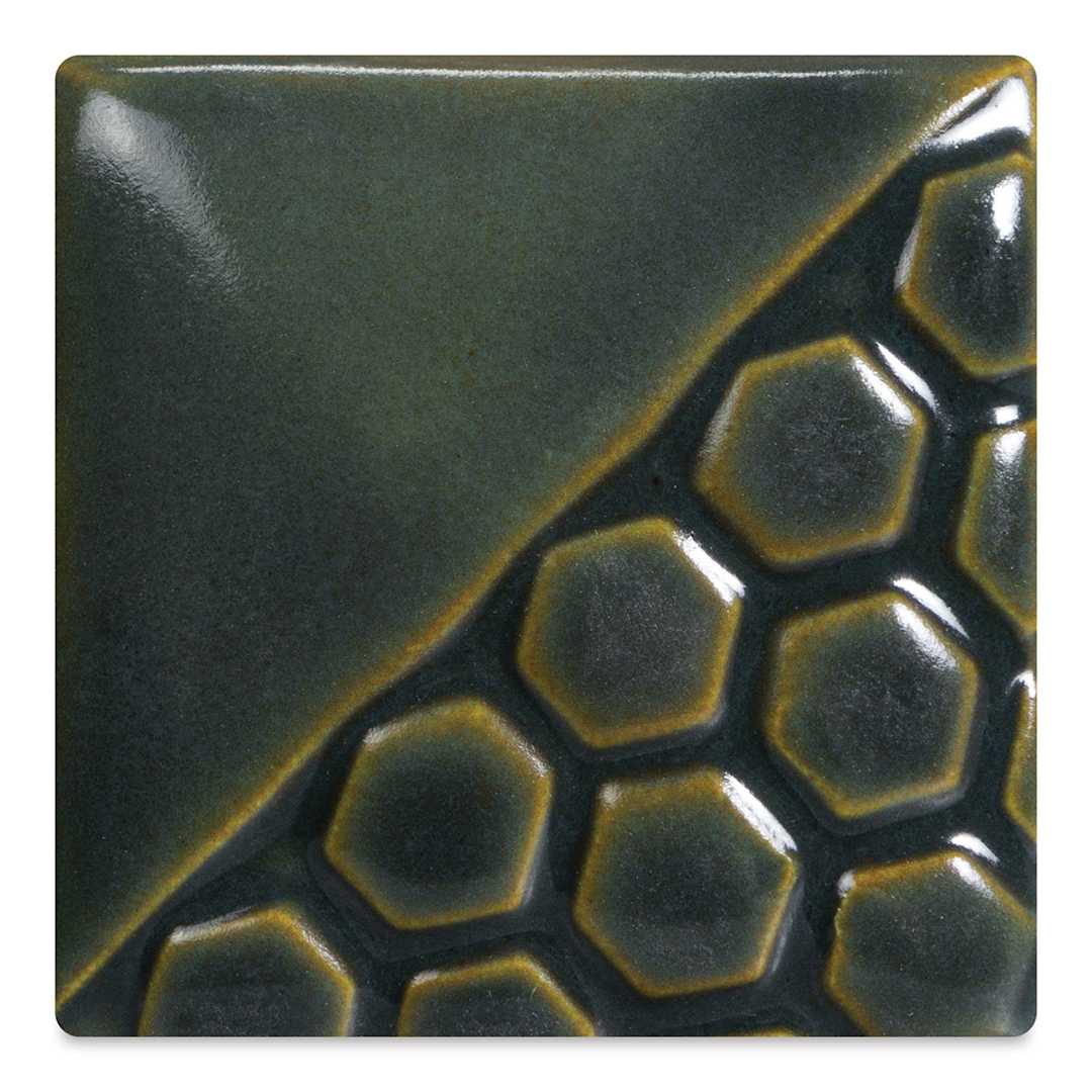 Open in modal - Mayco Elements Glaze - Waterfall, fired at cone 06 oxidation