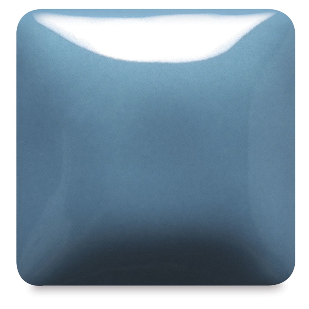 Open in modal - Blick Essentials Gloss Glaze - Pint, Delft Blue, fired at Cone 06 oxidation
