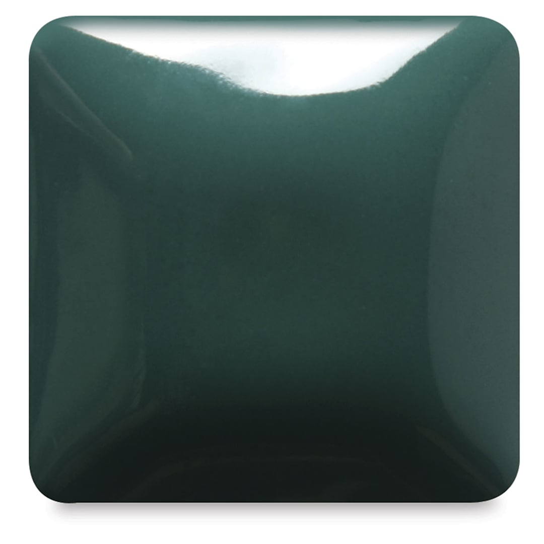 Open in modal - Blick Essentials Gloss Glaze - Jade, Pint, fired at Cone 06 oxidation