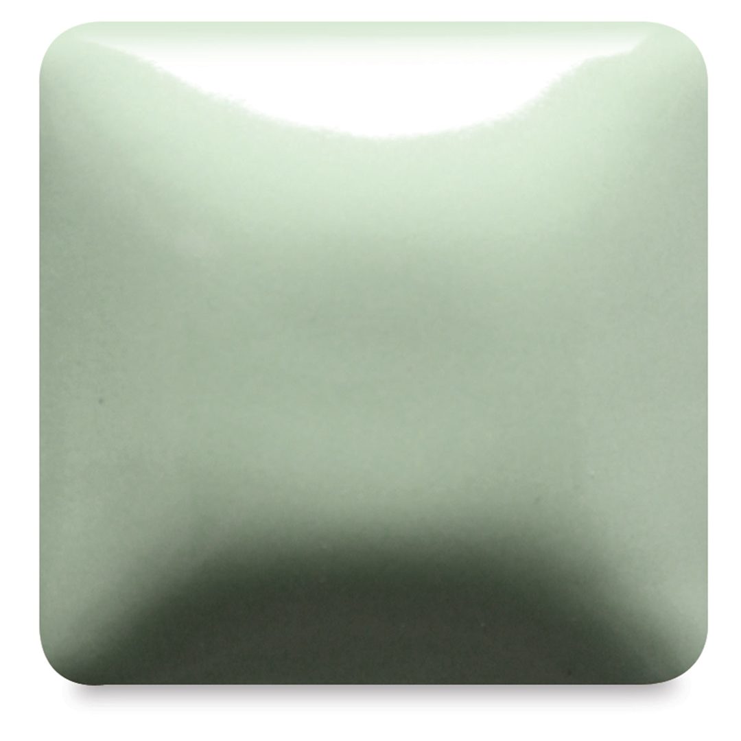 Open in modal - Blick Essentials Gloss Glaze - Pint, Seafoam, fired at Cone 06 oxidation