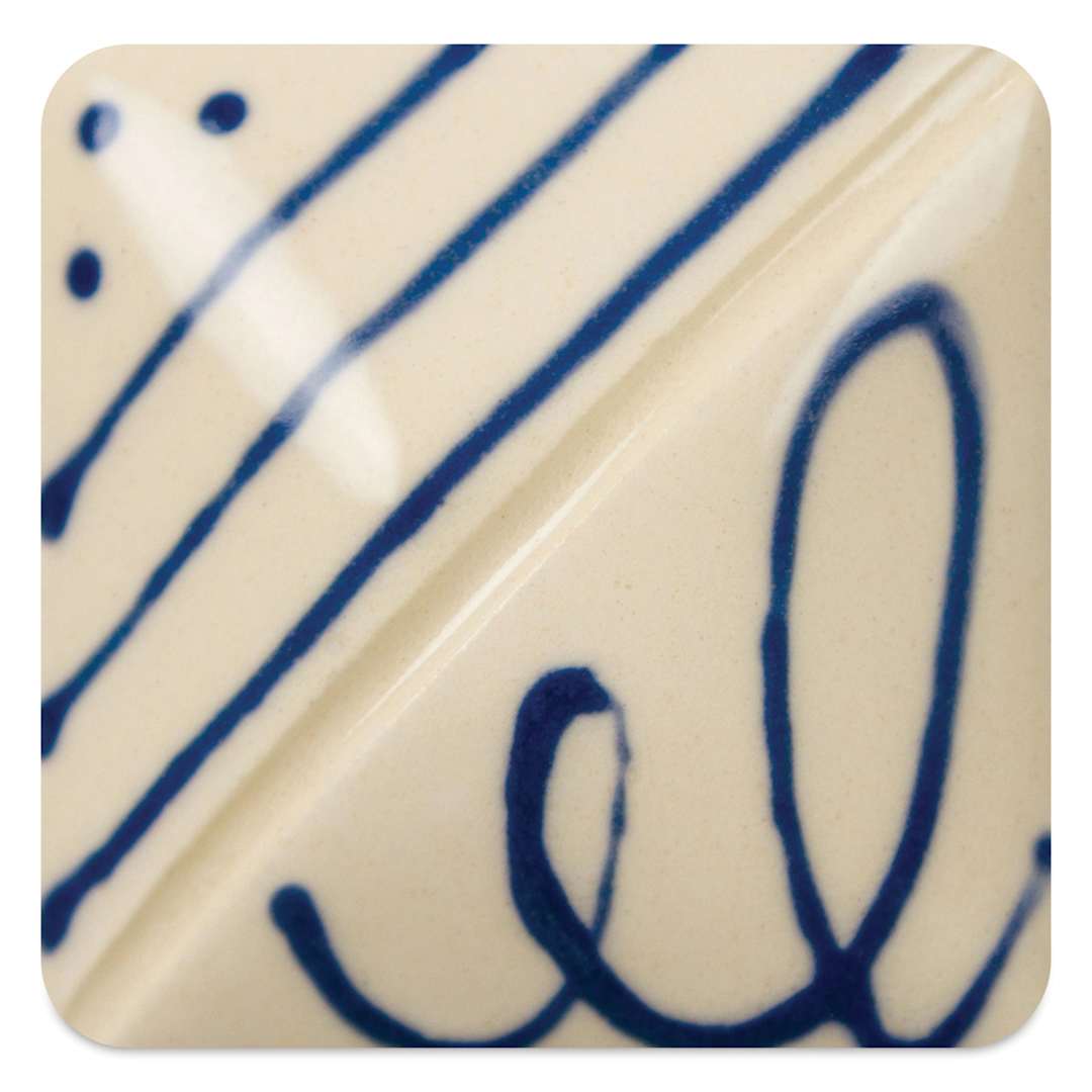 Open in modal - Mayco Designer Liners - Blue fired to cone 06 oxidation