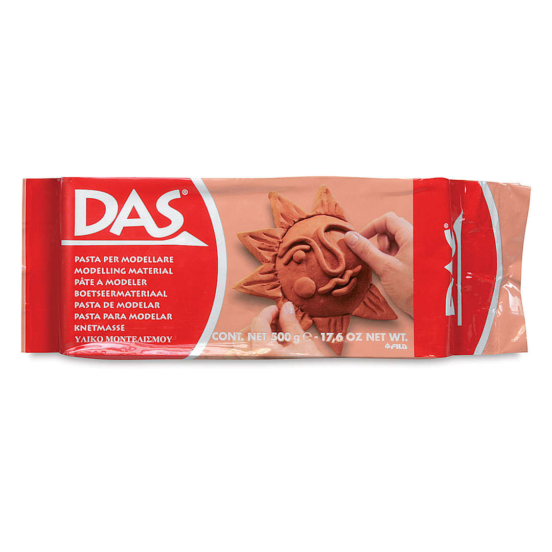 Open in modal - DAS Modeling Clay - 1.1 lb, Terra Cotta