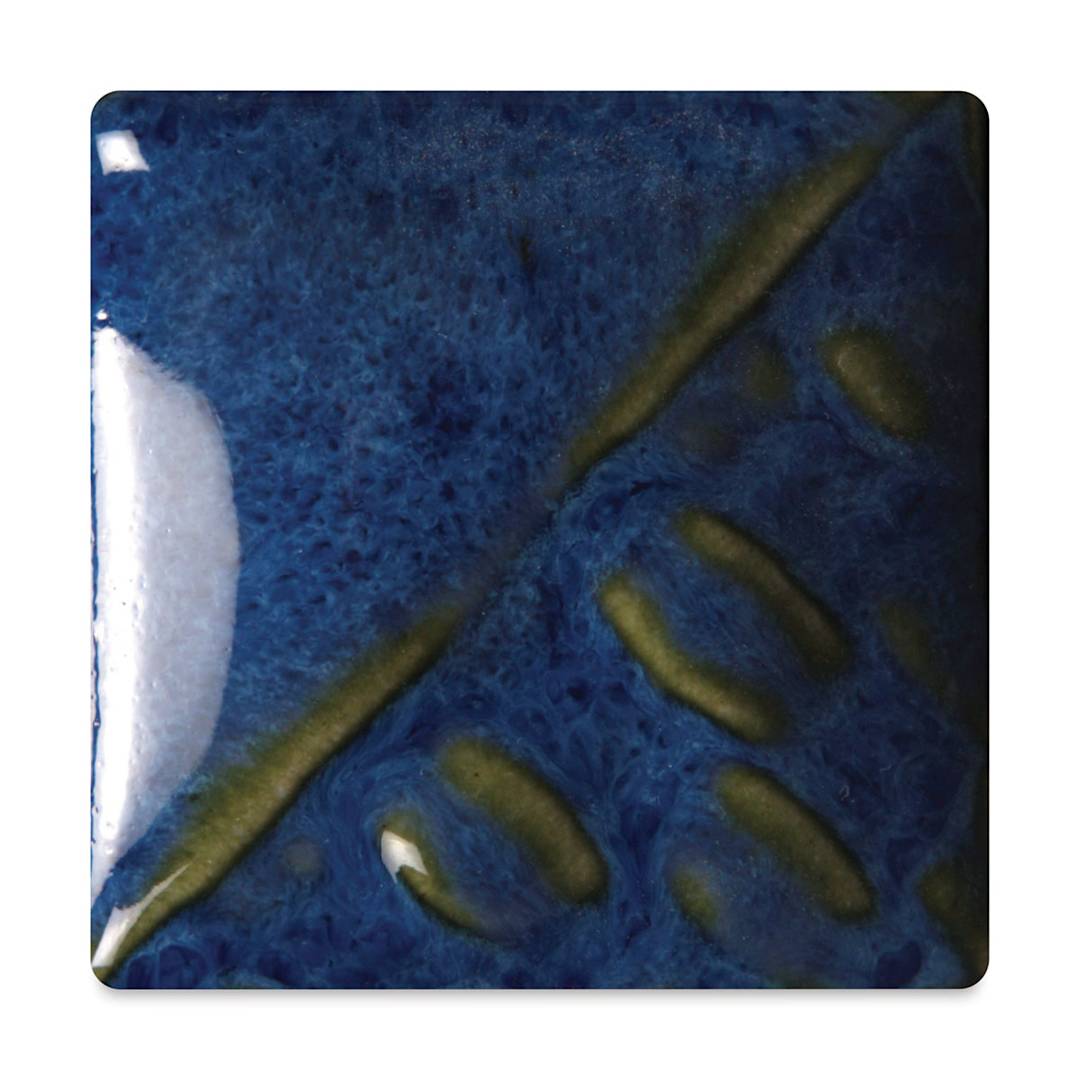Open in modal - Mayco Stoneware Classic Glaze - Blue Surf, fired at cone 6 oxidation