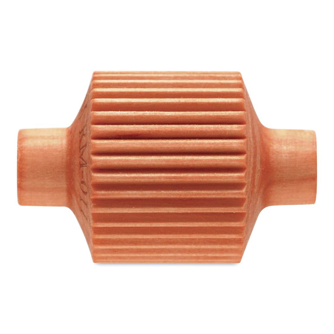 Open in modal - MKM Pottery Tools Medium Handle Roller - Vertical Lines