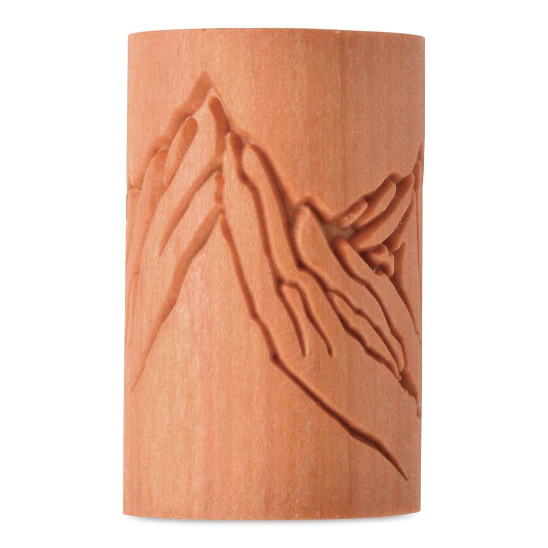 Open in modal - MKM Pottery Tools Large Handle Roller - Mountain Range
