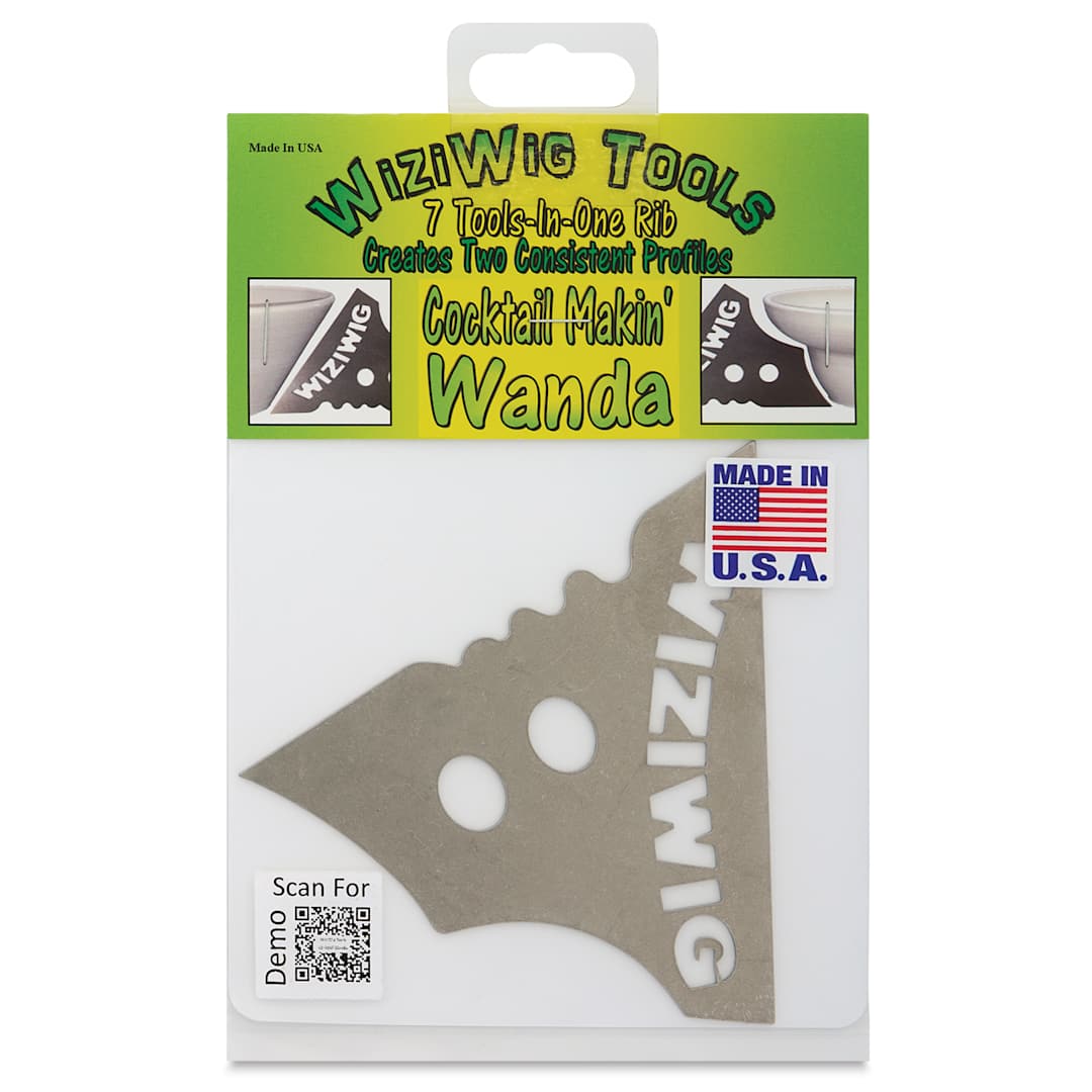 Open in modal - WiziWig Cocktail Makin’ Wanda Metal Potter’s Rib front of package