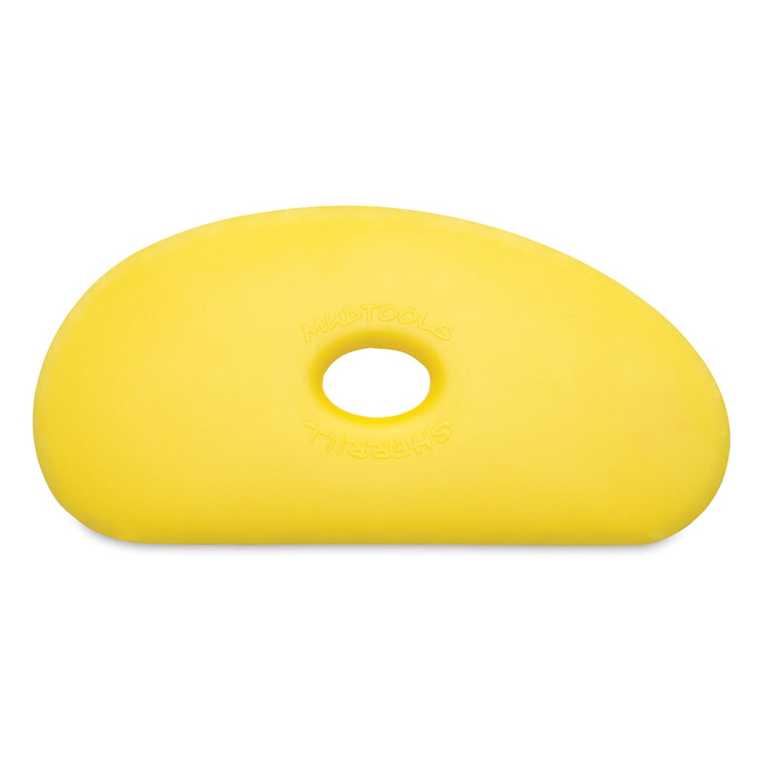 Open in modal - Mudtools Polymer Rib - Shape 5, Yellow/Soft